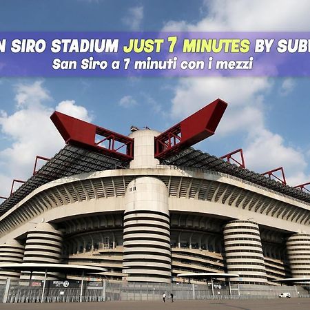 San Siro A 5 Minuti Casetta Dietro Allo Stadio Milano Exteriör bild