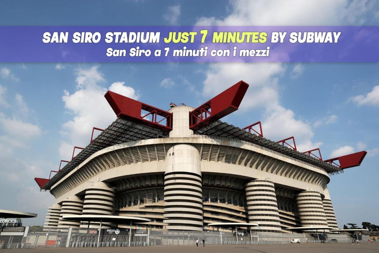 San Siro A 5 Minuti Casetta Dietro Allo Stadio Milano Exteriör bild